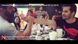 Dishoom Promotion in Ahmedabad | Varun Dhawan | John Abraham | Jacqueline Fernandez