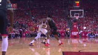 Kevin Durant Crosses Up James Harden - Game 2 | Warriors vs Rockets | 2018 NBA Playoffs