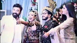 Nida Yasir brother's wedding highlights/ nida Yasir