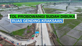 Tol Probowangi dibuka gratis dari Gending sampai  Kraksaan