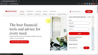 How To Reset Santander Online Login Password