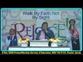 Walk By Faith First Haitian Church, El Paso, TX's Live broadcast