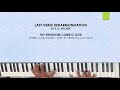 Last verse hymn reharmonisation - Thy Kingdom come O God