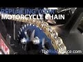 How to Replace Your Motorcycle Chain - Break Motorcycle Chain and Rivet New Motorcycle Chain