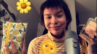 ASMR Yellow triggers🌞🌻🍋