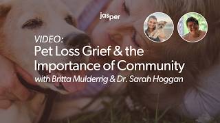 Pet Loss Grief & The Importance of Community with Dr. Sarah Hoggan