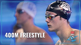 Tight Finish Between Galea and Magahey in Men's 400 Freestyle | 2023 TYR Pro Championships