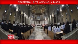 Pope Francis - Penitential Procession and Holy Mass 2019-03-06