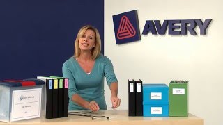 Keep Your Life Neat with Avery® Organization Products