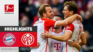 Bayern crushes Mainz 05 | FC Bayern München - 1. FSV Mainz 05 8:1 | Highlights | MD 25 – BL 23/24