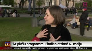 Ar plašu programmu šodien atzīmē 4. maiju