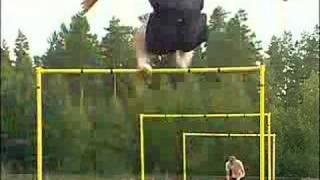 Stefan Holm Hurdles Training