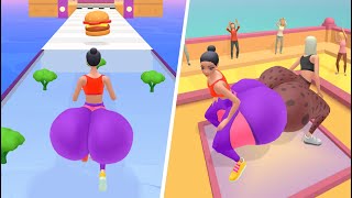 Twerk Race 3D 👸🥒🍔 All Levels Gameplay Trailer Android,ios New Game