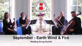 September (Earth Wind \u0026 Fire) Wedding String Quartet