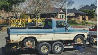 Ep. 1) Bagged 1968 Ford f100 : Tear down