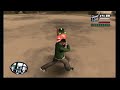 gta san andreas cj roasting pedestrians