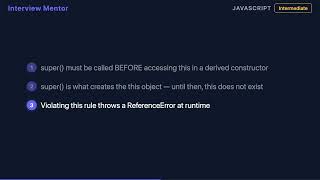 JavaScript super Keyword Explained | Class Inheritance