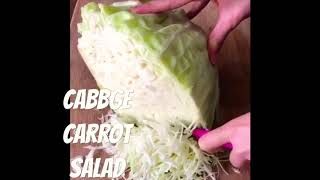 Cabbage salad( سلطة ملفوف) زه لاته ي لهانه