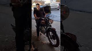 Restored 1938 Moto Gilera VL 500cc Solo Kickstarted at Tanks \u0026 Tailpipes Rylstone NSW Australia