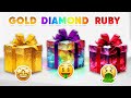 Choose Your Gift🎁! Gold, Diamond or Ruby 🧡💎❤ How Lucky Are You?🤔