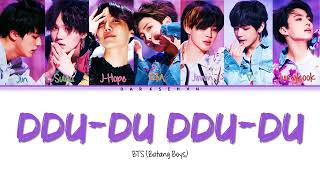 How Would BTS Sing BLACKPINK "DDU-DU DDU-DU" (Male Version) (Color Coded Lyrics/Eng/Rom/Han)