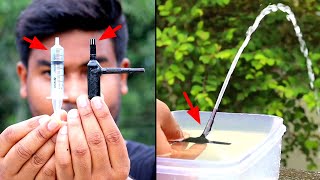 How To Make Powerful Mini Water Pump | একদম সহজে ওয়াটার পাম্প বানান | EXPERiMENTAL