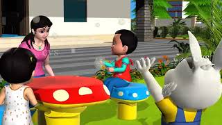 Johny Johny Yes Papa Sports & Games Nursery Rhyme   3D  Rhymes & Songs for Children