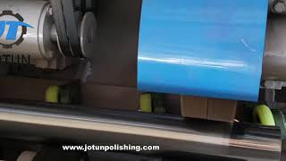 Jotun round tube external polishing machine-China external grinding machine for round tube