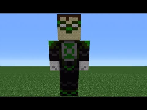 Minecraft 360: How To Make A Green Lantern Statue Minecraft 360: How To Make A Green Lantern Statue