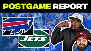 Bills DESTROY Jets, CLINCH 2 Seed | POST-GAME INSTANT REACTION