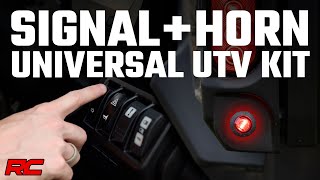 Universal UTV Turn Signal Kit with Horn