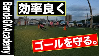 埼玉ゴールキーパースクール Bande　火曜U12レギュラークラスin北与野ラダースポーツ　効率よくゴールを守る！