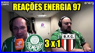 PALMEIRAS 3 X 1 BOTAFOGO SP - REAÇÕES ENERGIA 97 - CAMPEONATO PAULISTA