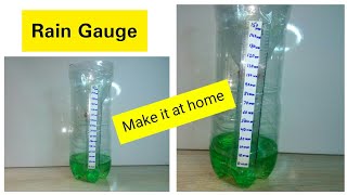 How To Make A Rain Gauge | Rain Gauge Model | Rain Gauge | Make a rain gauge