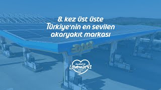 Opet, 8. kez üst üste Türkiye'nin en sevilen akaryakıt markası! 💙