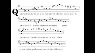 Quis Vestrum, Antiphon