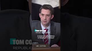 Republican Sen Cotton questions CIA Director Burns on Gaza starvation