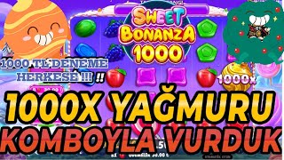 SWEET BONANZA 1000 YENİ OYUN 🍭1000X YAĞMURUNDA VURDUKK | Bigger Bass Bonanza |Big Bass Bonanza slot