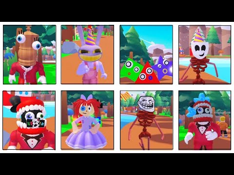 ROBLOX *NEW* ️ Find The Amazing Digital Circus Morphs ! (HOW TO UNLOCK ALL 8 NEW MORPHS) NEW UPDATE