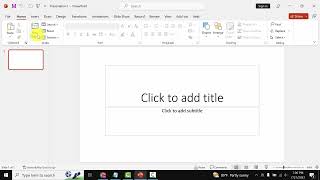 How to insert new slide in Microsoft PowerPoint 2016