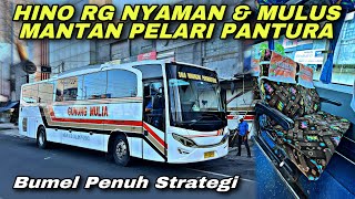 Bumel Penuh Strategi 😱 Hino RG Nyaman & Mulus Mantan Pelari Pantura ❗️| trip Gunung Mulia AD 7427 OG