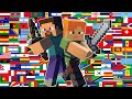 Minecraft in different languages meme