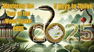 2025 Mastering The Year of the Woodsnake:  5 Keys To Thrive