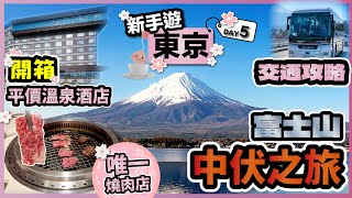 【東京自由行2024】🇯🇵日本🗻富士山平價溫泉酒店開箱📦｜點估到悲劇會發生我地身上🚫｜🚞交通攻略｜Hotel Mystays