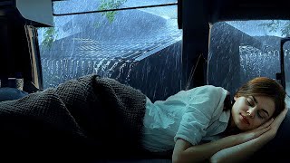 Rain Sounds for Sleeping Black Screen | Sleep Instantly Within 5 Minutes | Deep Sleep