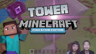 How to Code MINECRAFT: *TOWER: How to Build a Tower in the Minecraft Metaverse Tutorial* with PYTHON