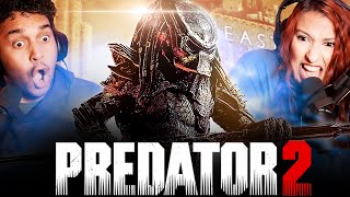 PREDATOR 2 (1990) MOVIE REACTION - THAT SKULL LOOKS FAMILIAR! - First Time Watching - Review