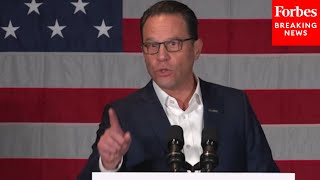 Gov. Josh Shapiro Launches Reelection Campaign in Pittsburgh, Pennsylvania