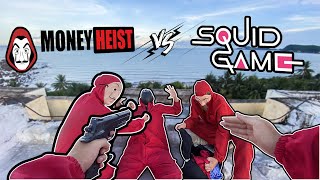 Money Heist Vs Squidgame ll A Lie Of The Boss !!