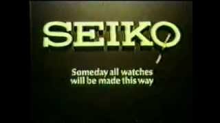 Seiko Watches Tv Commercial From 1980s